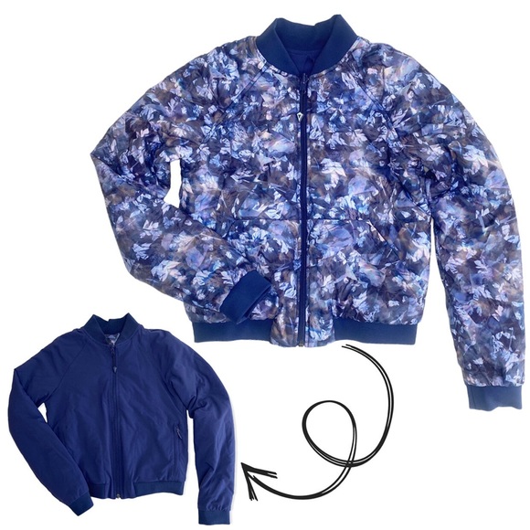 Ivivva Other - Ivivva • Navy Reversible Puffer Bomber Jacket • Size 12